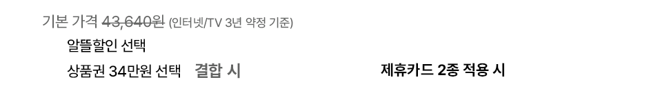 갓성비 조합 가격