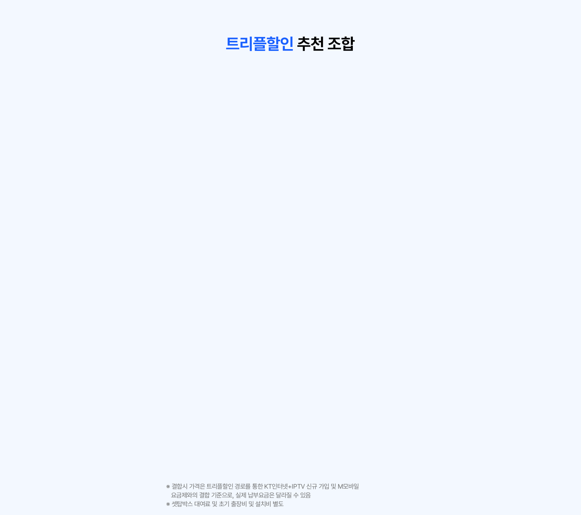트리플할인 추천 조합