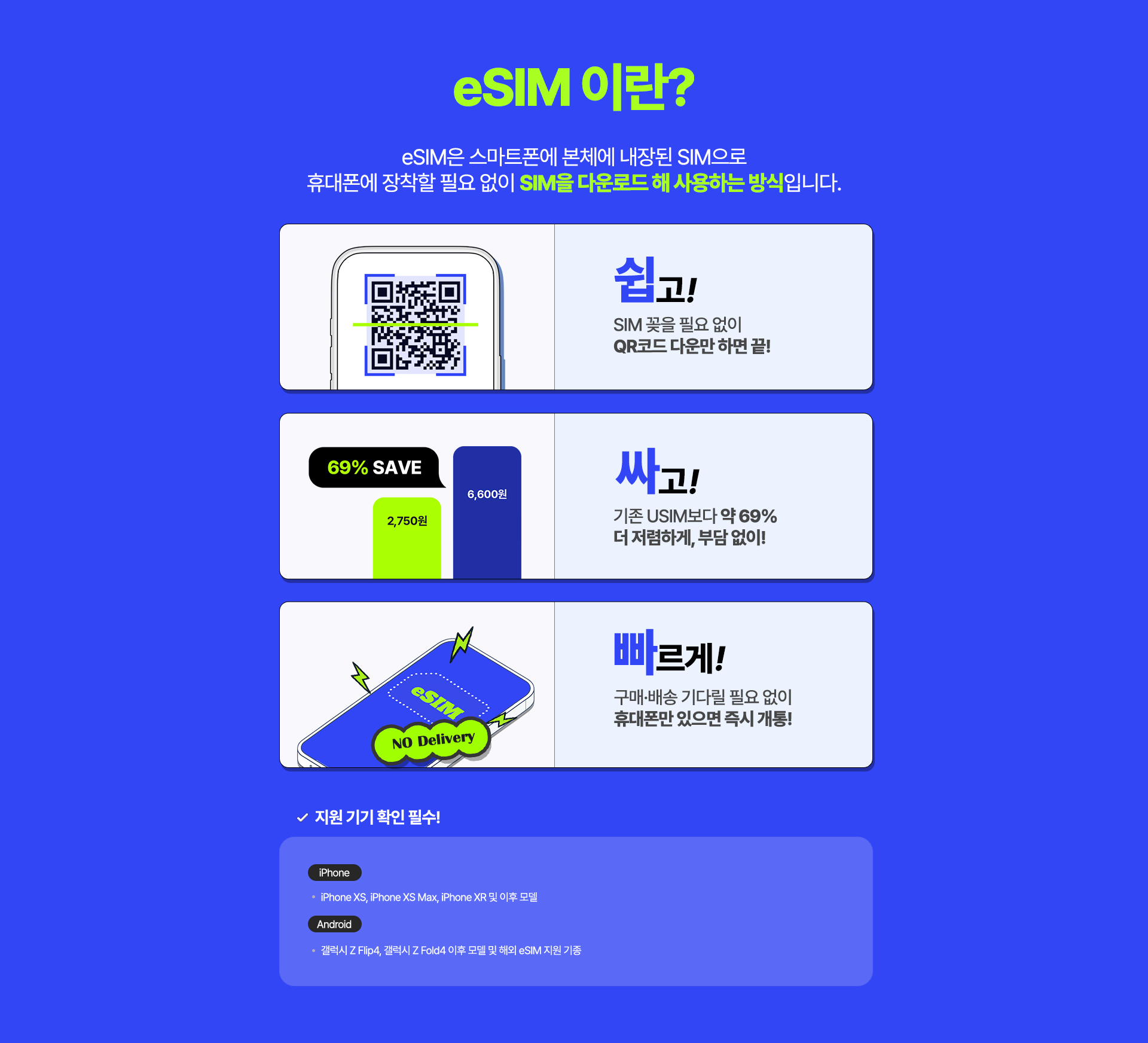 eSIM 이란?